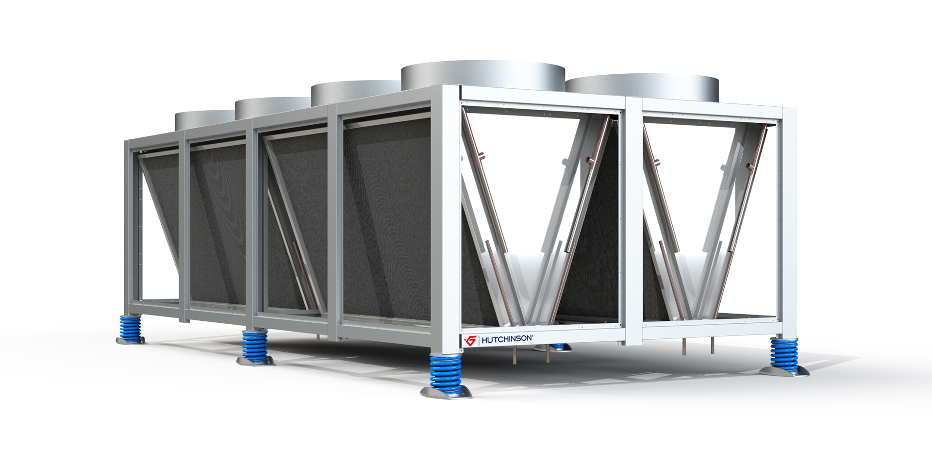 Anti-vibration solution for air cooler